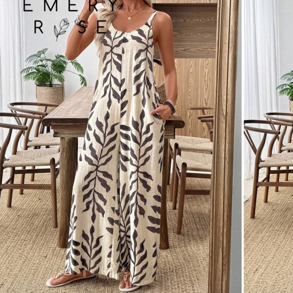 Leaf Print jumper